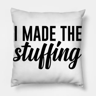 i made the stuffing Pillow