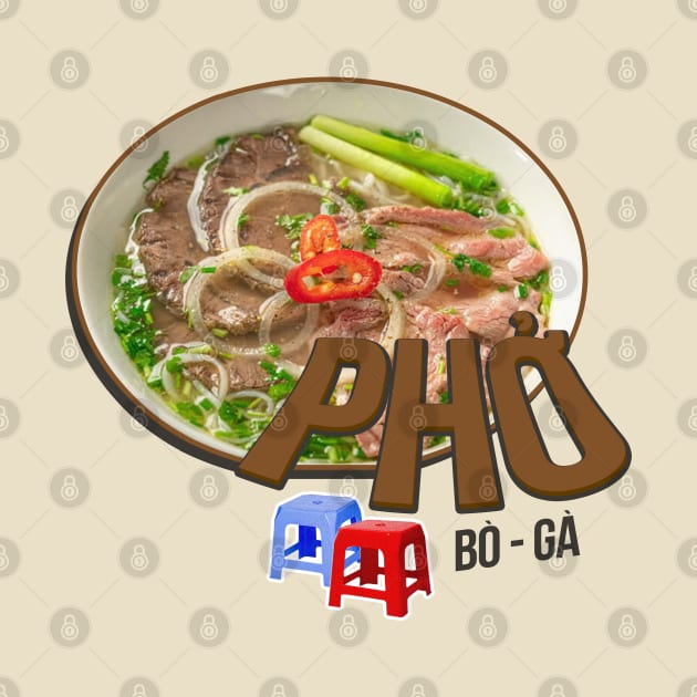 Pho Lover Asian Food Cute Ramen by DNS Vietnam LocalBrand