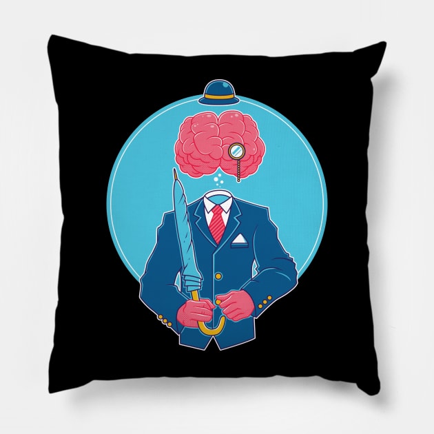 SIR E BRILL Pillow by strangethingsa