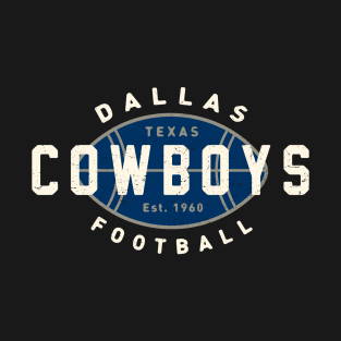 Dallas Cowboys 3 by Buck Tee T-Shirt