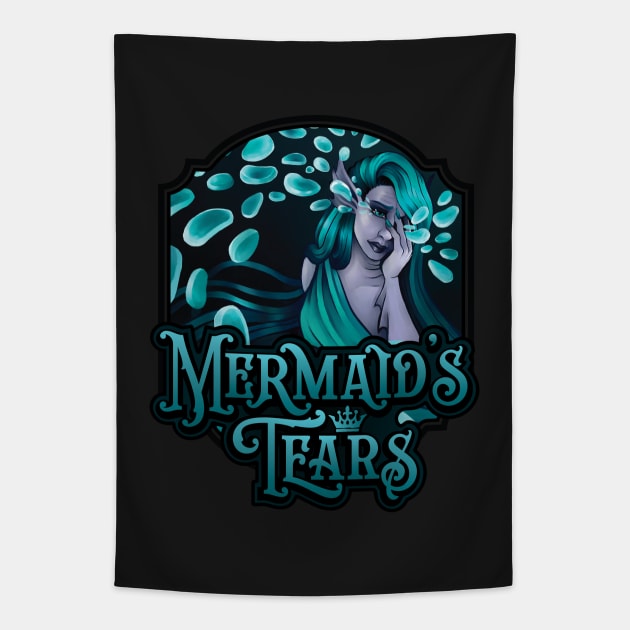 Mermaid’s Tears Tapestry by AliceQuinn
