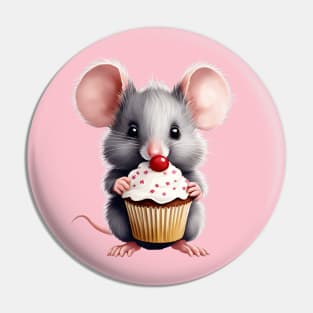 Cupcake Mouse Pin