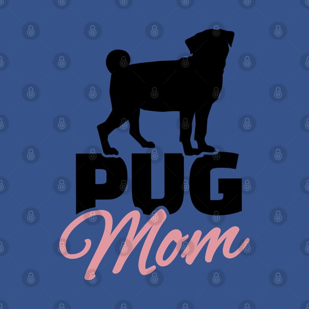 Pug Mom by Likkey