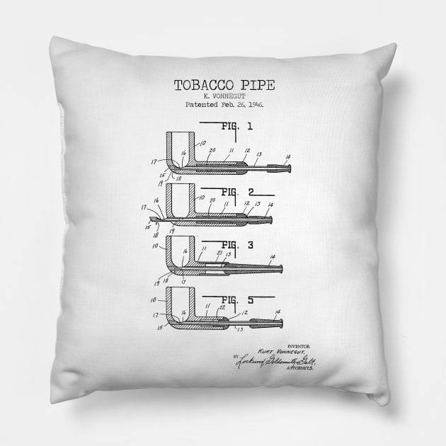 TOBACCO PIPE Pillow by Dennson Creative