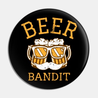 Beer Bandit Pin