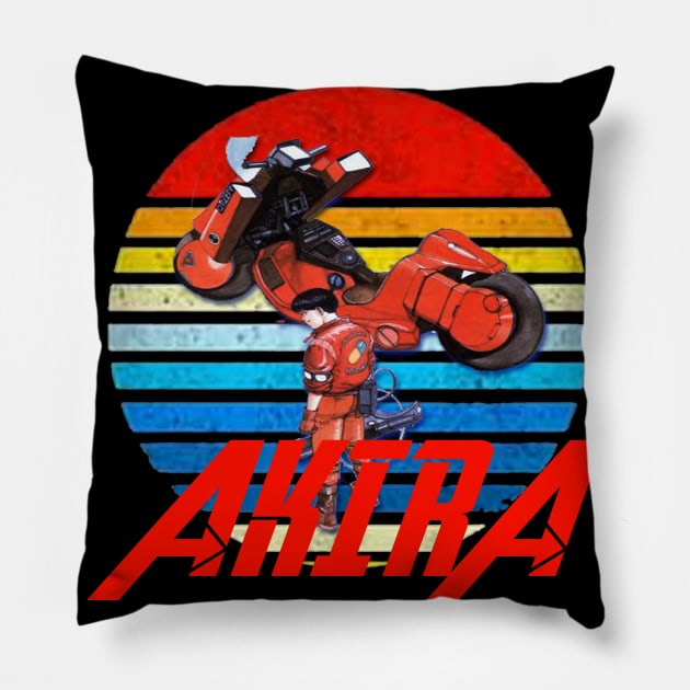 Akira Pillow by Tshirt0101