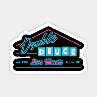 Road Double Funny 80s Deuce Magnet