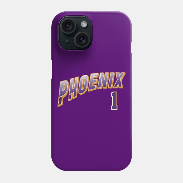 Retro Phoenix Number 1 Phone Case by Cemploex_Art