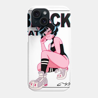 black cat Phone Case