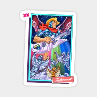 Saturday Morning Tarot XX The World Magnet