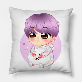 BTS Jin RUN BTS Ep. 97 Chibi Pillow