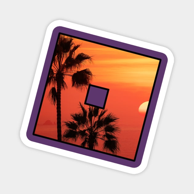 Roblox Palm Trees Magnet by The Rap Addicts