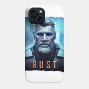 Rust Square Rough Edge Phone Case