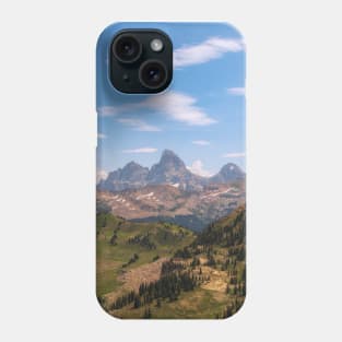 Summer Teton Views from Grand Targhee Phone Case