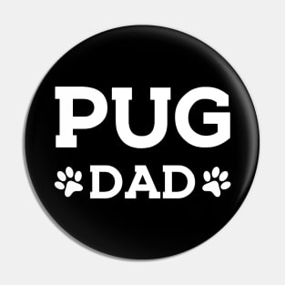 Pug Dad - Pug Dog Dad Pin