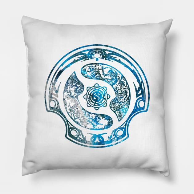 Aegis blue version Pillow by Magnit-pro 
