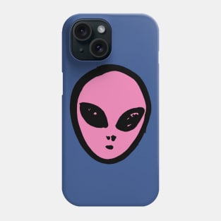 Alien Head Phone Case