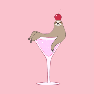 Sloth Cocktail T-Shirt