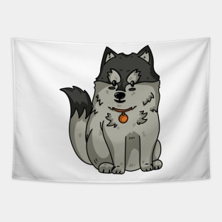 Cute Husky Lovely Dog Tapestry