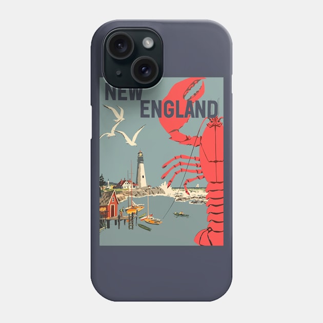 Vintage New England Phone Case by ZSONN