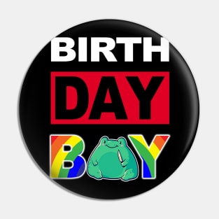 Birth Day Boy Pin