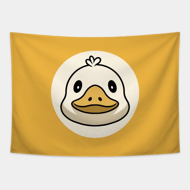 Cute Duck Tapestry by Cubbone