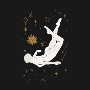 Fly Astro Celestial Feminine T-Shirt