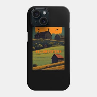 Halloweentown sticker Phone Case