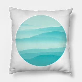 Beautiful blue view Pillow