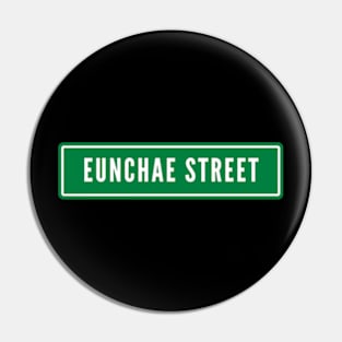 Eunchae Le Sserafim Street Sign Pin