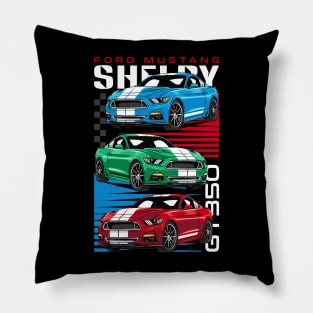 American Mustang GT350 Car Pillow