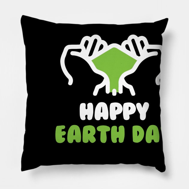 Earth day trend Pillow by Sinclairmccallsavd