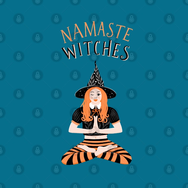 Namaste Witches by BexMorleyArt