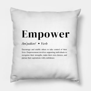 Motivational Word - Daily Affirmations and Inspiration Quote, Affirmation Quote Pillow