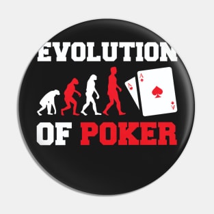 Evolution of poker Pin