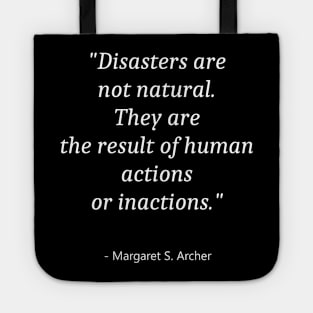 Quote About World Civil Defence Day Tote