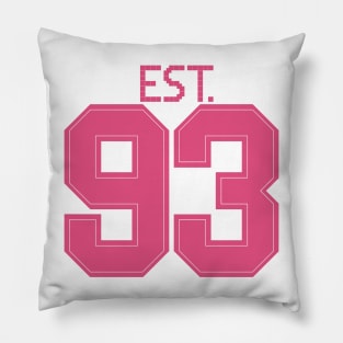 Est. 93 pink Pillow