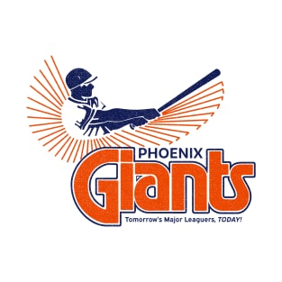 Retro Phoenix Giants Minor League Baseball 1966 T-Shirt