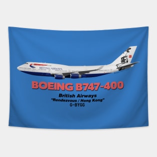 Boeing B747-400 - British Airways "Rendezvous / Hong Kong" Tapestry