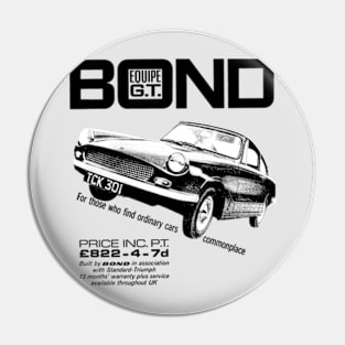 BOND EQUIPE GT - advert Pin