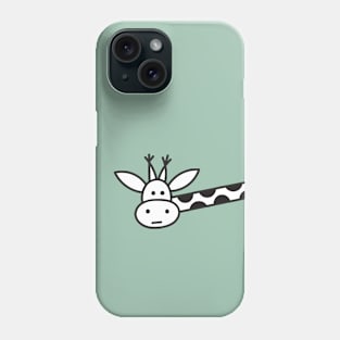 Peeking Giraffe Phone Case