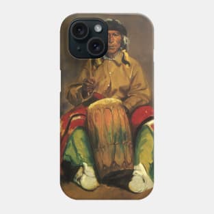 Portrait of Dieguito Roybal, San Ildefonso Pueblo by Robert Henri Phone Case