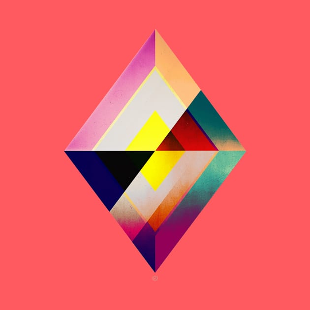 Geometric Diamond 2 by Spires