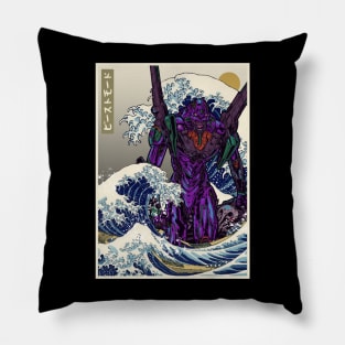 Hokusai Beast Pillow