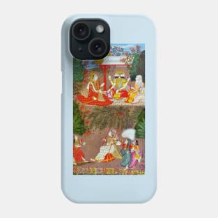 Raga Hindula with Ragini Telangi based on indian classical Phone Case