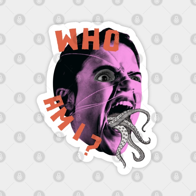 Who am I? 1 Magnet by industriavisual