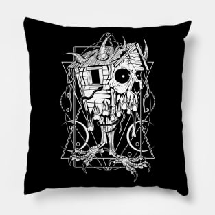 Baba Yaga's House Pillow