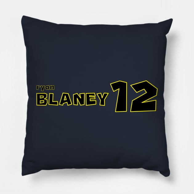 Ryan Blaney '23 Pillow by SteamboatJoe