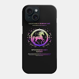 Sagittarius Zodiac Sign Phone Case