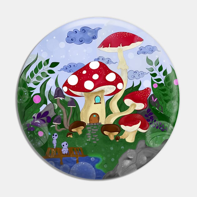 Magic mushrooms forest world Pin by MariRiUA